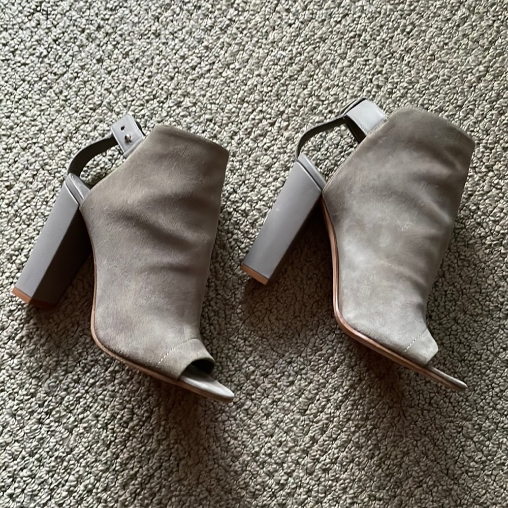 vince addison suede bootie